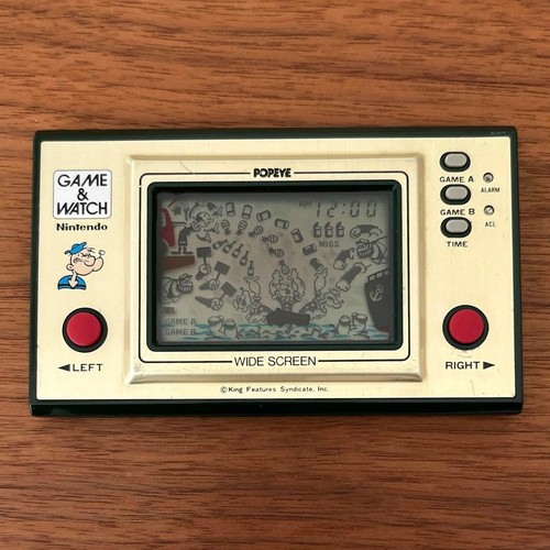 Nintendo game watch popeye - nintendo, &