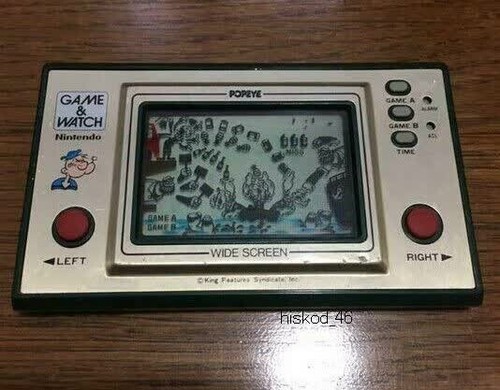 Nintendo game watch - watch, popeye