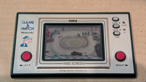 Nintendo game watch popeye - nintendo,