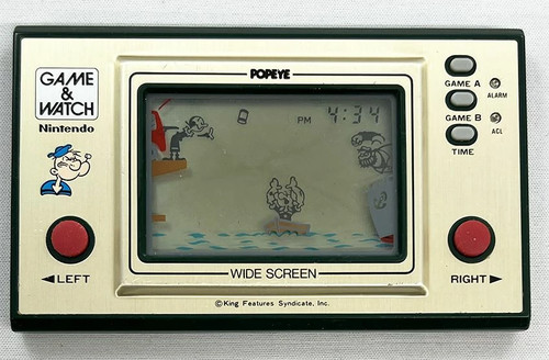 Nintendo game watch wide - nintendo,