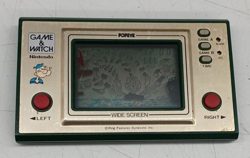 Nintendo game watch - &, popeye