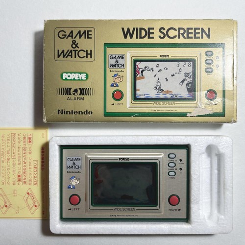 Nintendo game watch - nintendo, popeye