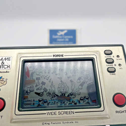 Nintendo game watch - &, popeye