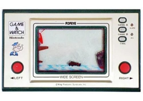 Nintendo game watch popeye - nintendo,