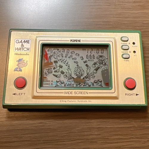 Nintendo game and watch - and,