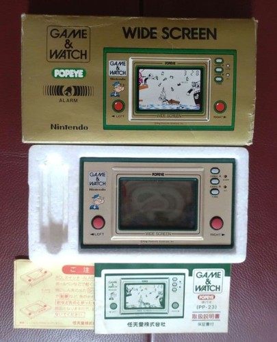 Game watch popeye - popeye, showa